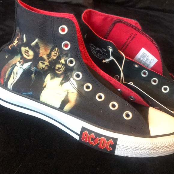 Converse Shoes | Limited Edition Acdc 